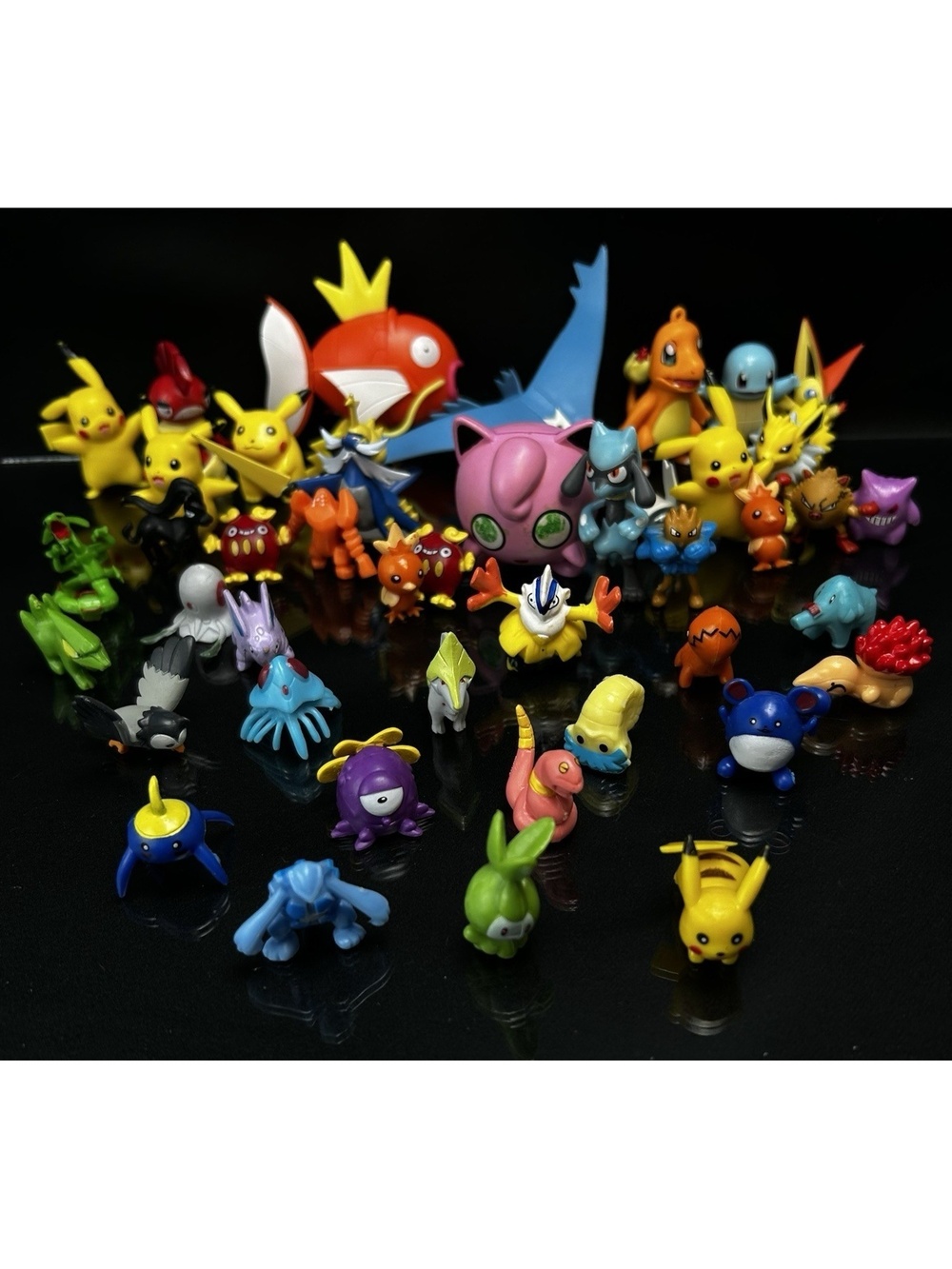 Pokemon Mini Figures 1/2" to 4" Various Brands Unbranded Read